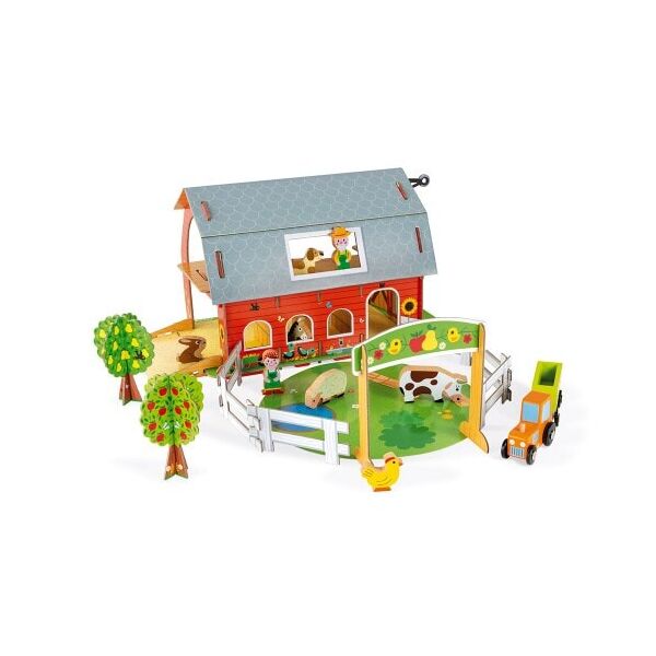 

Игровой набор Janod Ферма с животными 3D J08577 (J08577)