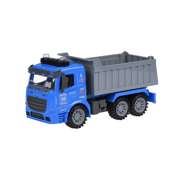 

Машинка инерционная Same Toy Truck Самосвал синий со светом и звуком 98-614AUt-2 (98-614AUt-2)