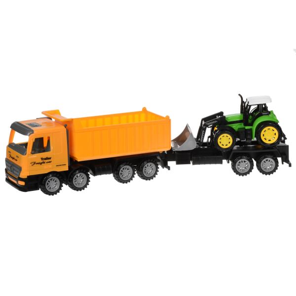 

Машинка инерционная Same Toy Super Combination Самосвал желтый с бульдозером 98-89Ut-2 (98-89Ut-2)