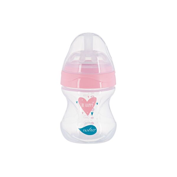 

Детская Антиколиковая бутылочка Nuvita NV6011 Mimic Collection 150мл розовая (NV6011ROSA)