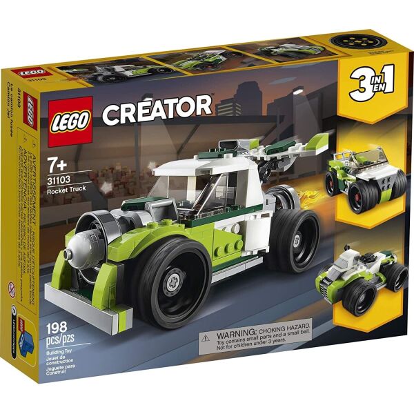 

LEGO Конструктор Creator Грузовик-ракета 31102