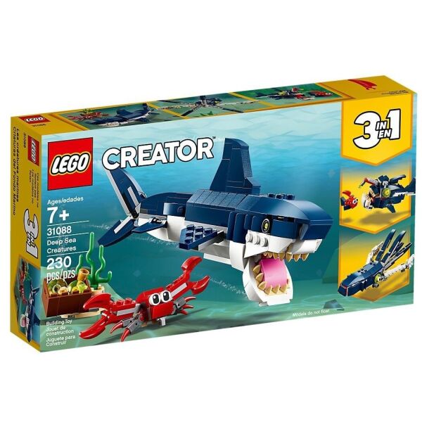 

LEGO Конструктор Creator Обитатели морских глубин 31088