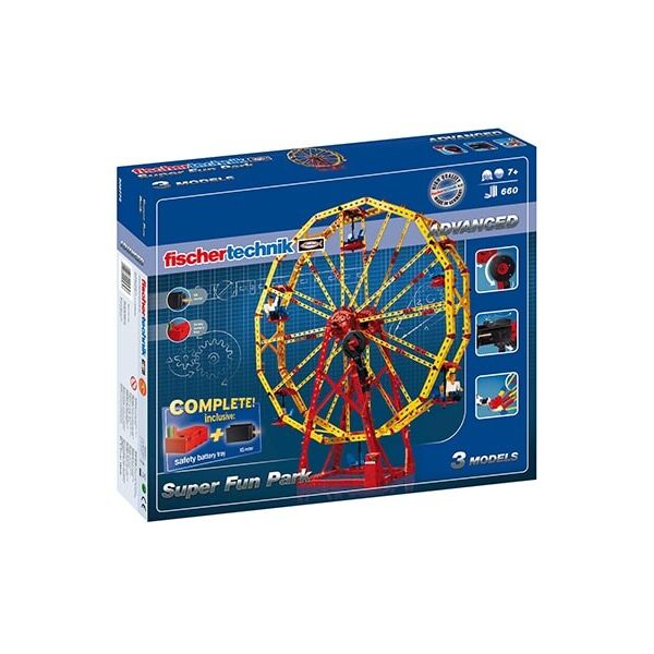 

Конструктор fisсhertechnik ADVANCED Супер Парк развлечений (FT-508775)