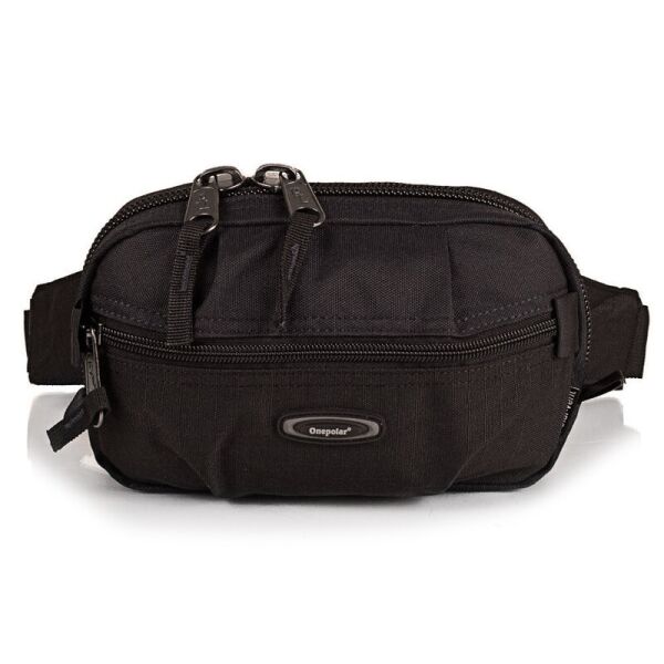 

Сумка ONEPOLAR 3001 бананка на пояс мужская черная