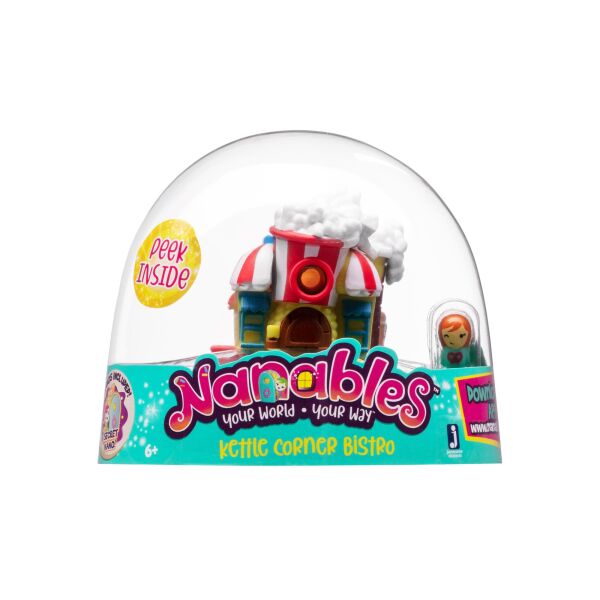 

Игровая фигурка Jazwares Nanables Small House Город сладостей Бистро "Попкорн" (NNB0043)