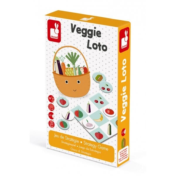 

Настольная игра Janod Лото. Овощи J02691 (J02691)