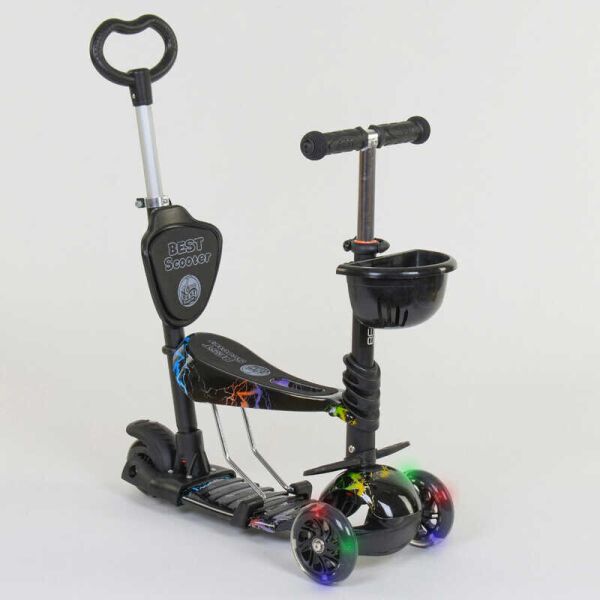 

Самокат 5в1 35110 Best Scooter черный 84218
