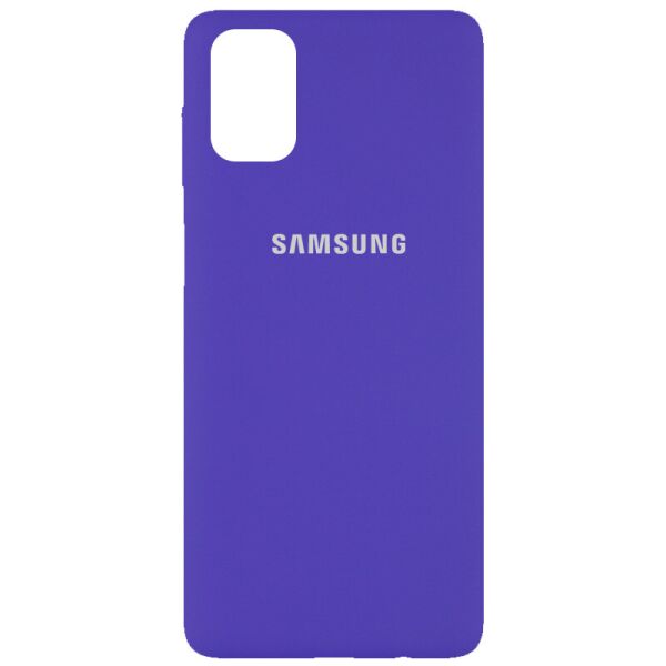 

Чехол Silicone Cover Full Protective (AA) для Samsung Galaxy M51 Фиолетовый / Purple