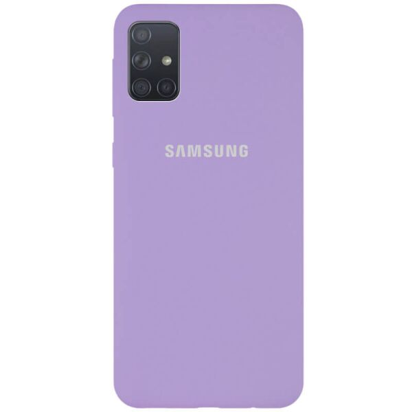 

Чехол Silicone Cover Full Protective (AA) для Samsung Galaxy M31s Сиреневый / Dasheen