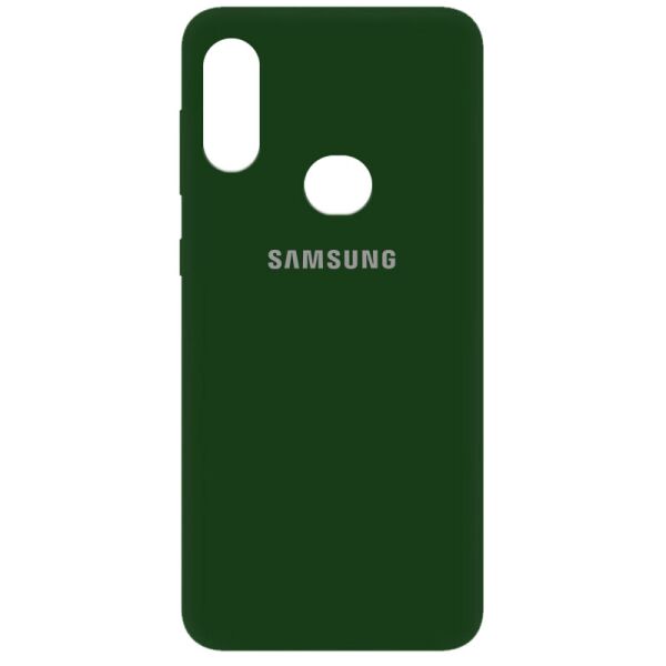 

Чехол Silicone Cover My Color Full Protective (A) для Samsung Galaxy A10s Зеленый / Dark green