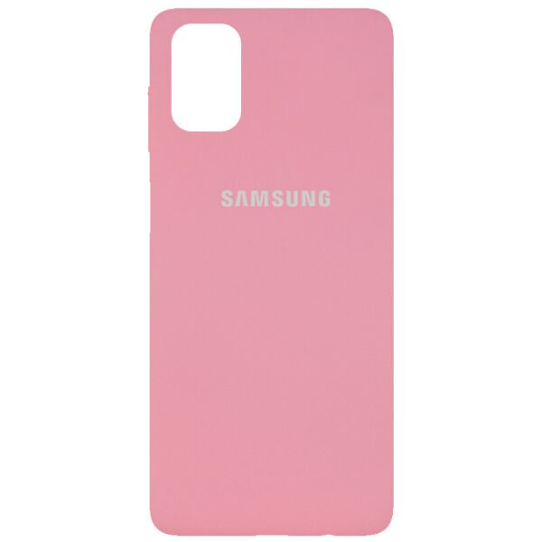 

Чехол Silicone Cover Full Protective (AA) для Samsung Galaxy M51 Розовый / Pink
