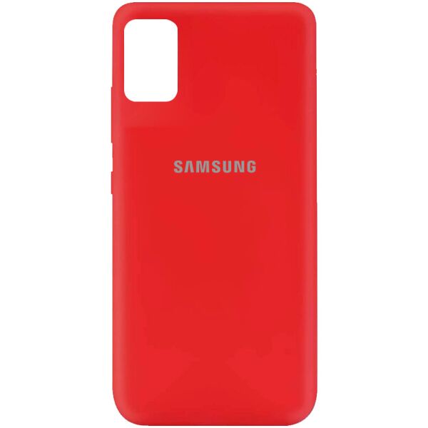 Акция на Чехол Silicone Cover My Color Full Protective (A) для Samsung Galaxy M31s Красный / Red от Allo UA