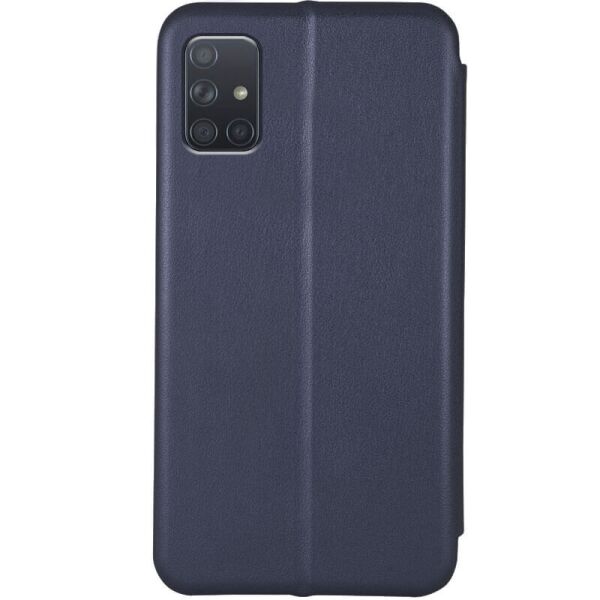 

Кожаный чехол (книжка) Classy для Samsung Galaxy M51 Темно-синий