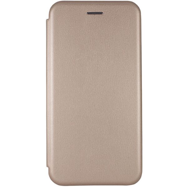 

Кожаный чехол (книжка) Classy для Samsung Galaxy S20 FE Золотой