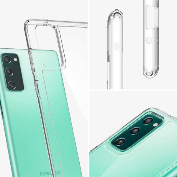 

TPU чехол Epic Premium Transparent для Samsung Galaxy S20 FE Прозрачный / Transparent