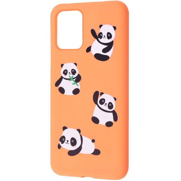 

TPU чехол WAVE Fancy для Samsung Galaxy S10 Lite Panda / Peach