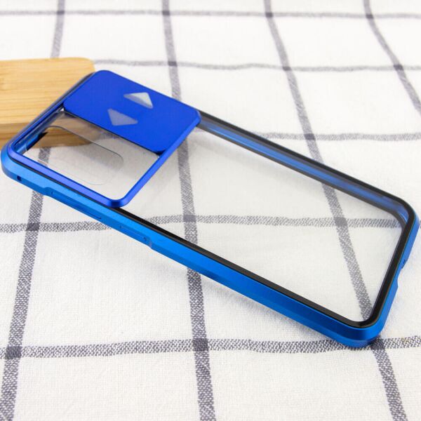

Чехол Camshield 360 Metall+Glass со шторкой для камеры для Samsung Galaxy S20 Синий