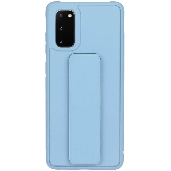 

Силиконовый чехол Hand holder для Samsung Galaxy S20 Light blue