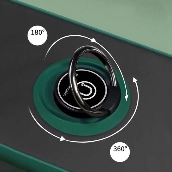

TPU+PC чехол Deen ColorEdgingRing for Magnet для Samsung Galaxy Note 20 Зеленый