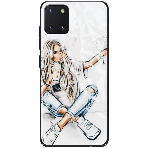 

TPU+PC чехол Prisma Ladies для Samsung Galaxy Note 10 Lite (A81) Selfie