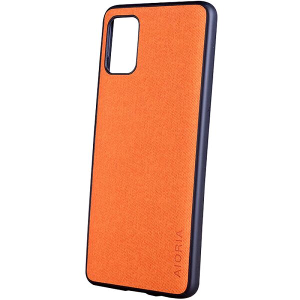 

Чехол AIORIA Textile PC+TPU для Samsung Galaxy A51 Оранжевый