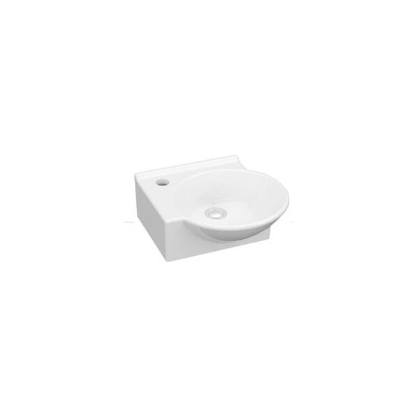 

Умывальник Idevit Myra Mini 33x36 0201-0367 левый, Белый