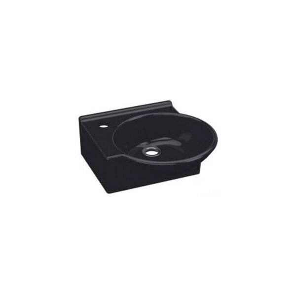 

Умывальник Idevit Myra Mini 33x36 0201-0367-07 левый, Черный