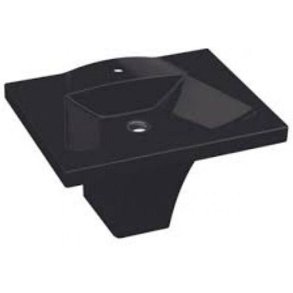 

Умывальник Idevit Vega 50x65 2801-0505-07, Черный
