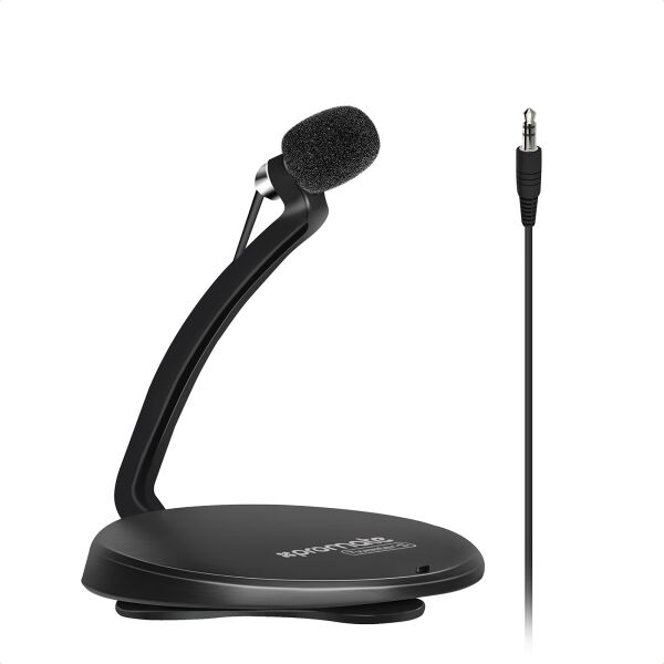 

Микрофон Promate Tweeter-5 Mini-jack 3.5 мм Black (tweeter-5.black)