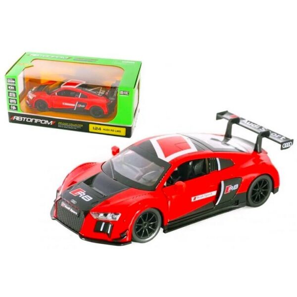 

Детская игрушка машина инерционная металлическая 68262A АВТОПРОМ 1:24 Audi R8 LMS