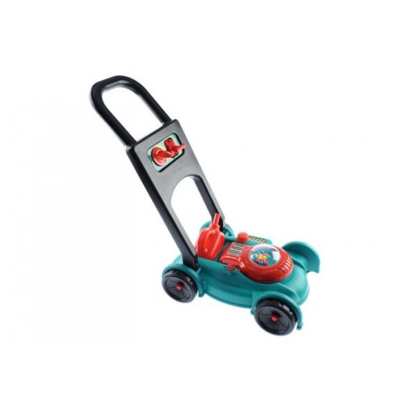 

Детская игрушечная газонокосилка A-Toys, с каской