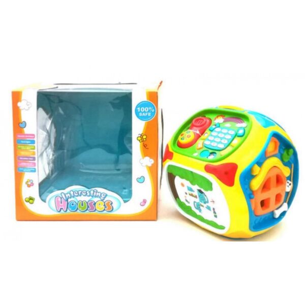 

Детская игрушка Yangguang Toys Factory Интерактивный Куб музыкальный со светом