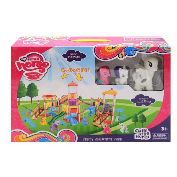 

Детская игрушка My Little Horse, Kronos Toys, горки для героев из мультфильма Мой маленький пони SM1003 A