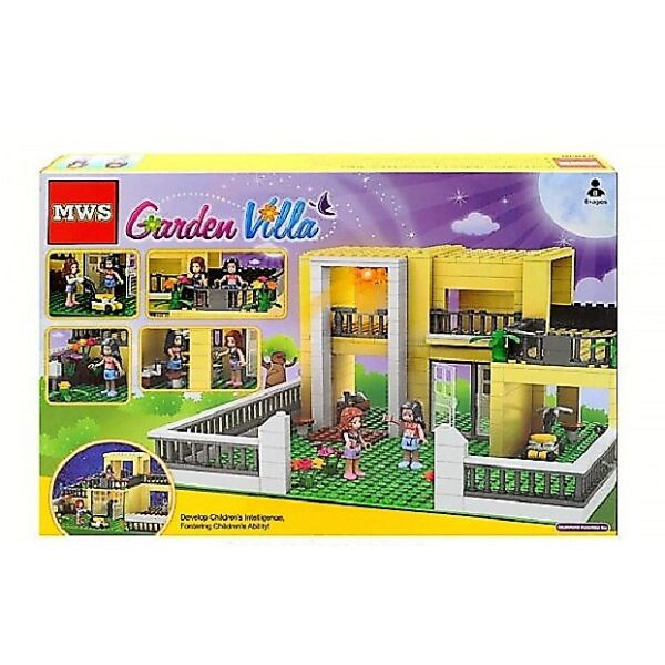 

Детский конструктор MWS Garden Villa Вилла 393 дет