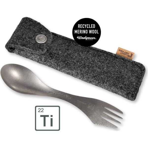 

Ложка в чехле Light My Fire Spork Kit Titanium (No color) (LMF 4218101110)