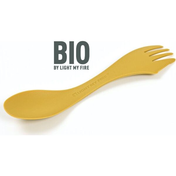 

Ложка Light My Fire Spork Medium BIO bulk (Musty Yellow) (LMF 2412510200)