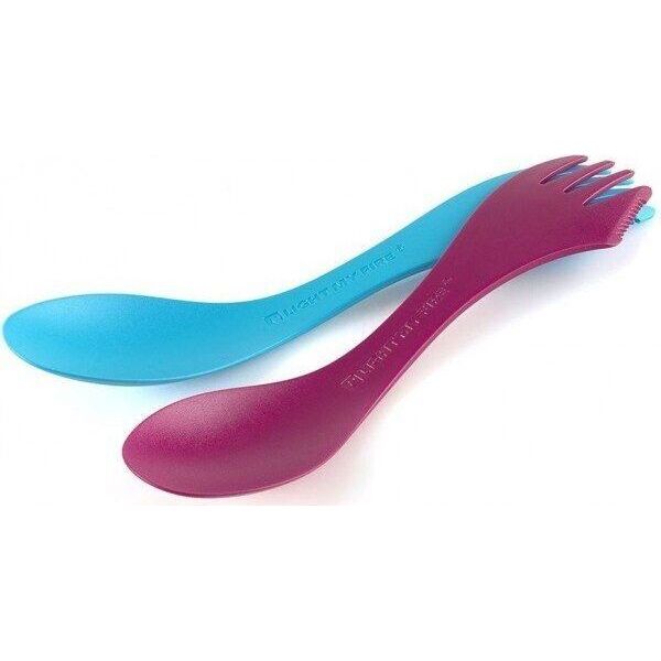 

Набор из 2-х ложек Light My Fire Spork original 2-pack (Fuchsia/Cyan Blue) (LMF 41244513)