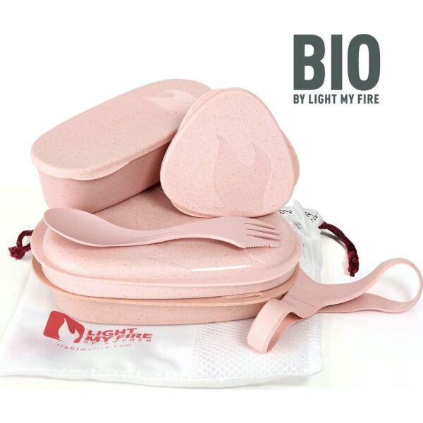 

Набор посуды Light My Fire LunchKit BIO 6 pcs (Dusty Pink) (LMF 2413710110)