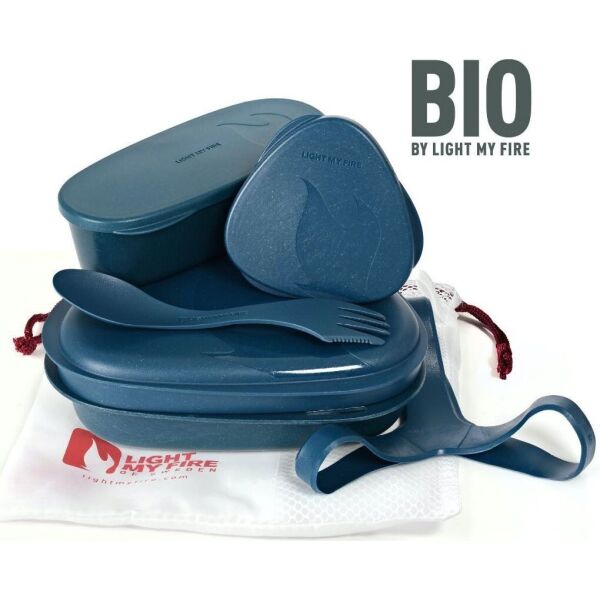 

Набор посуды Light My Fire LunchKit BIO 6 pcs (Hazy Blue) (LMF 2413710910)