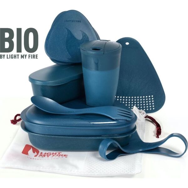

Набор посуды Light My Fire MealKit BIO 8 pcs (Hazy Blue) (LMF 2413610910)