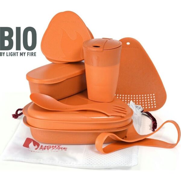 

Набор посуды Light My Fire MealKit BIO 8 pcs (Rusty Orange) (LMF 2413610310)