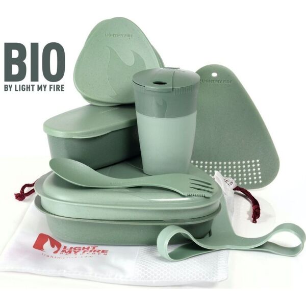 

Набор посуды Light My Fire MealKit BIO 8 pcs (Sandy Green) (LMF 2413610610)