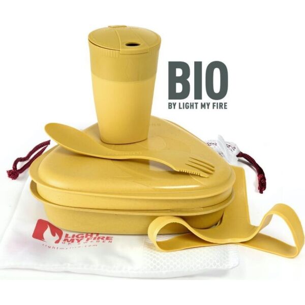 

Набор посуды Light My Fire MessKit BIO 5 pcs (Musty Yellow) (LMF 2412210210)
