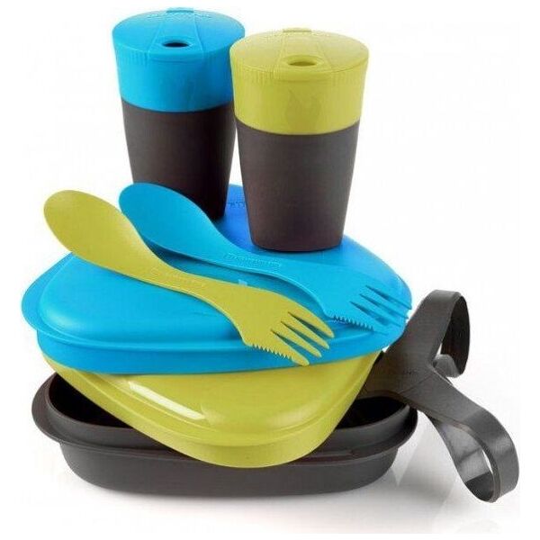 

Набор посуды для двоих Light My Fire Pack'n Eat Kit (Lime/Cyan) (LMF 50684340)