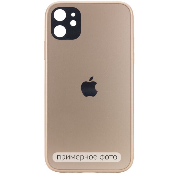 

TPU+Glass чехол GLOSSY Logo Full camera для Apple iPhone XS Max (6.5") (Золотой) (1102161)
