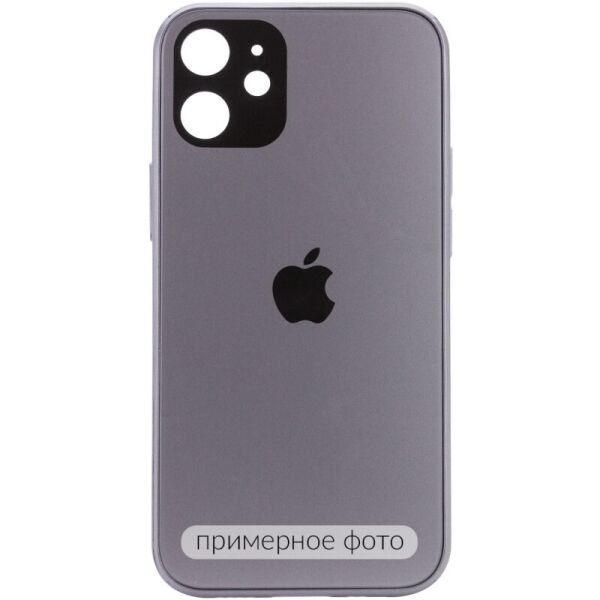 

TPU+Glass чехол GLOSSY Logo Full camera для Apple iPhone XR (6.1") (Серый) (1102156)