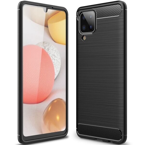 

TPU чехол Slim Series для Samsung Galaxy A12 (Черный) (1102637)