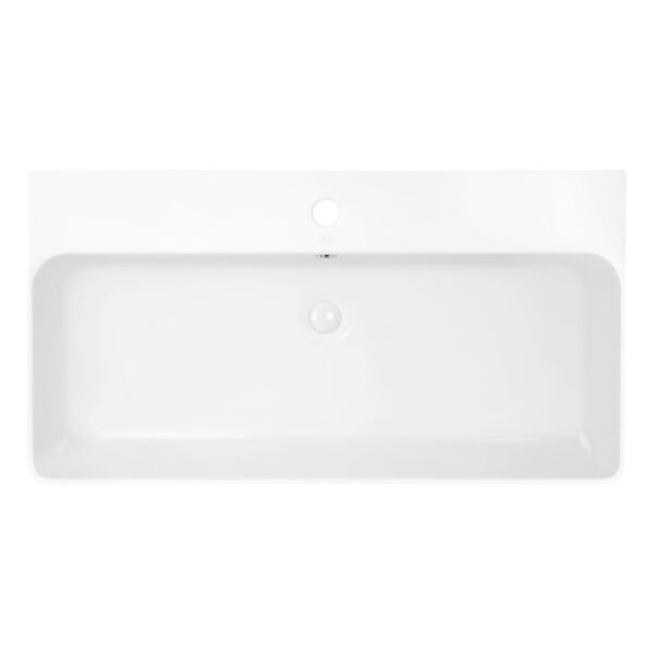 

Раковина Qtap Nando с донным клапаном QT1211K419W