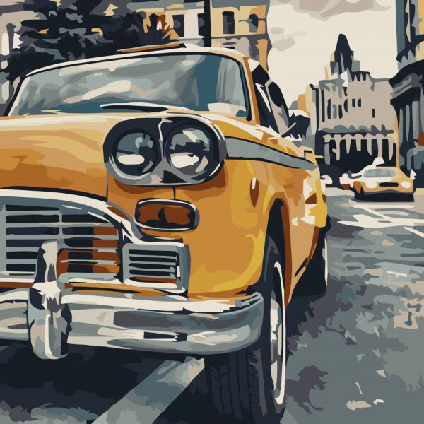 

Картина по номерам Art Craft Особенное такси 40*40 см 10518-АС