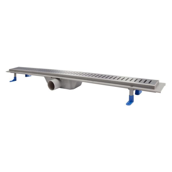 

Трап линейный Qtap Dry FA304-900 с нержавеющей решеткой 900х73